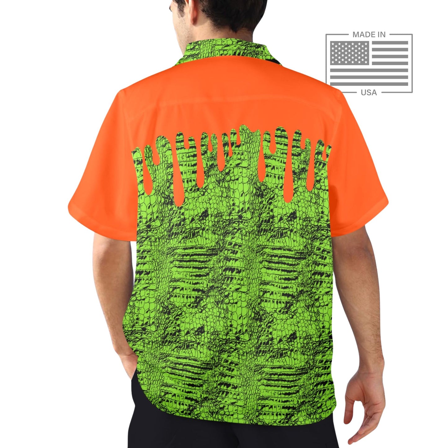 Toxigator Drippy Reptile Bowling Shirt