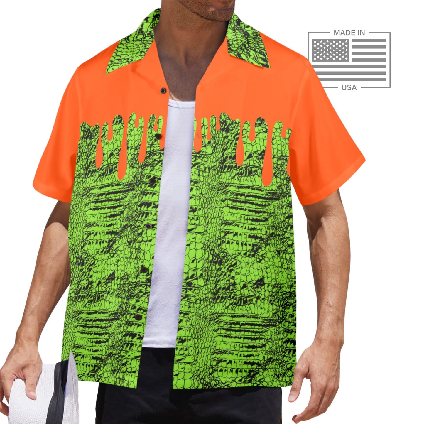 Toxigator Drippy Reptile Bowling Shirt