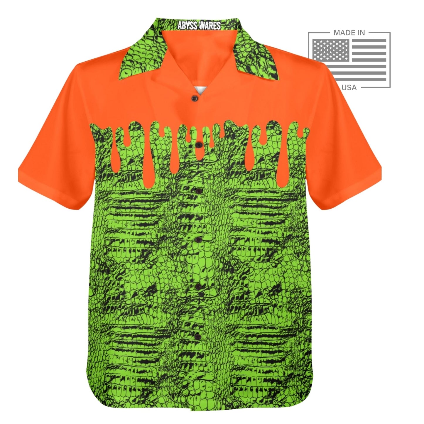 Toxigator Drippy Reptile Bowling Shirt