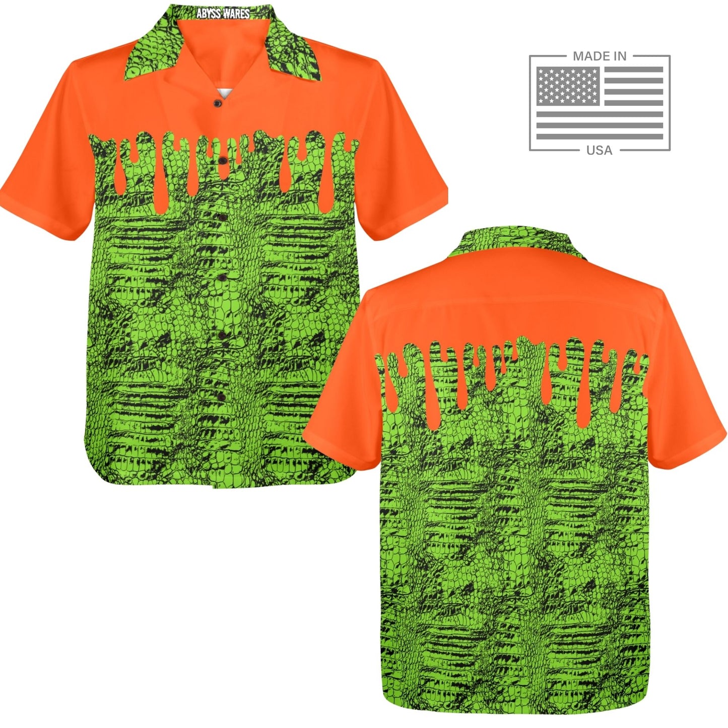 Toxigator Drippy Reptile Bowling Shirt