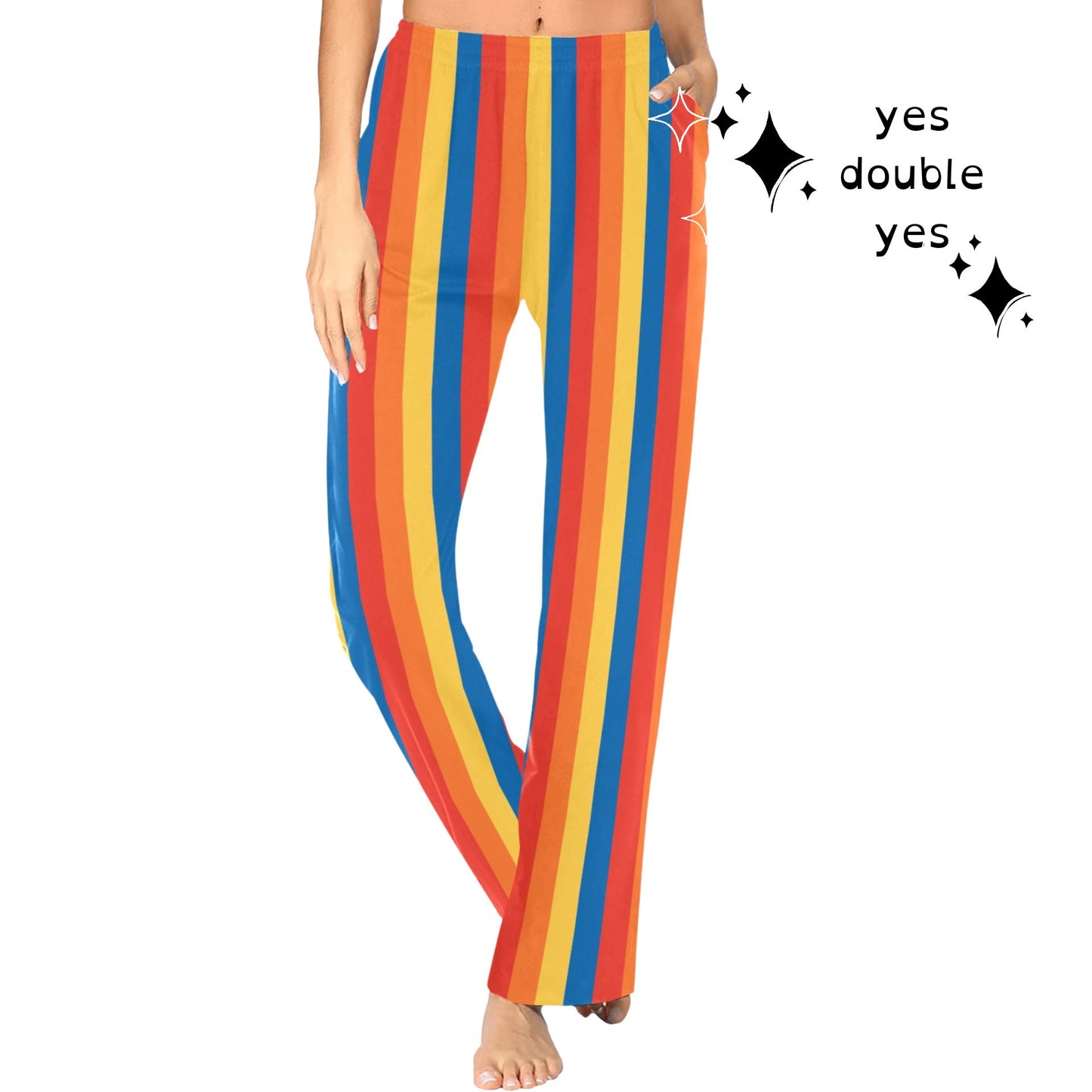Wally Stripes Lady Pocket Lounge Pants