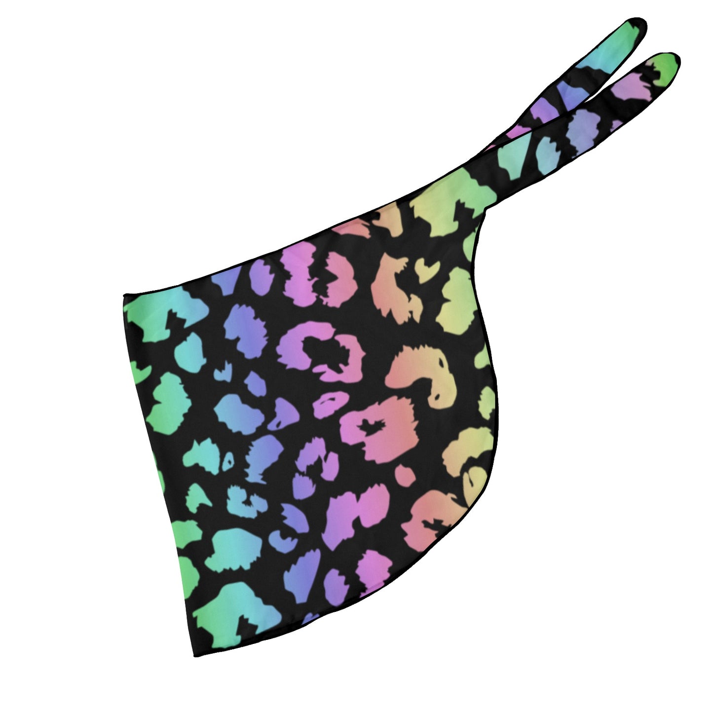 Rainbow Leopard Beach Sarong Wrap