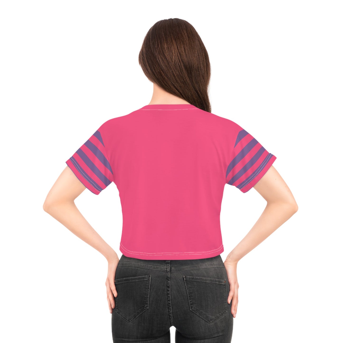 cheshire cat ladies crop top back scenecore aesthetic tshirt