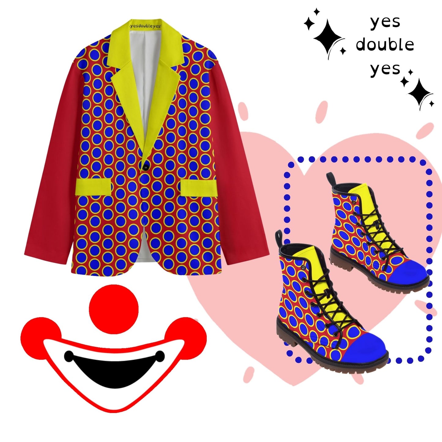 Clown Stripe Unisex Clown Pants