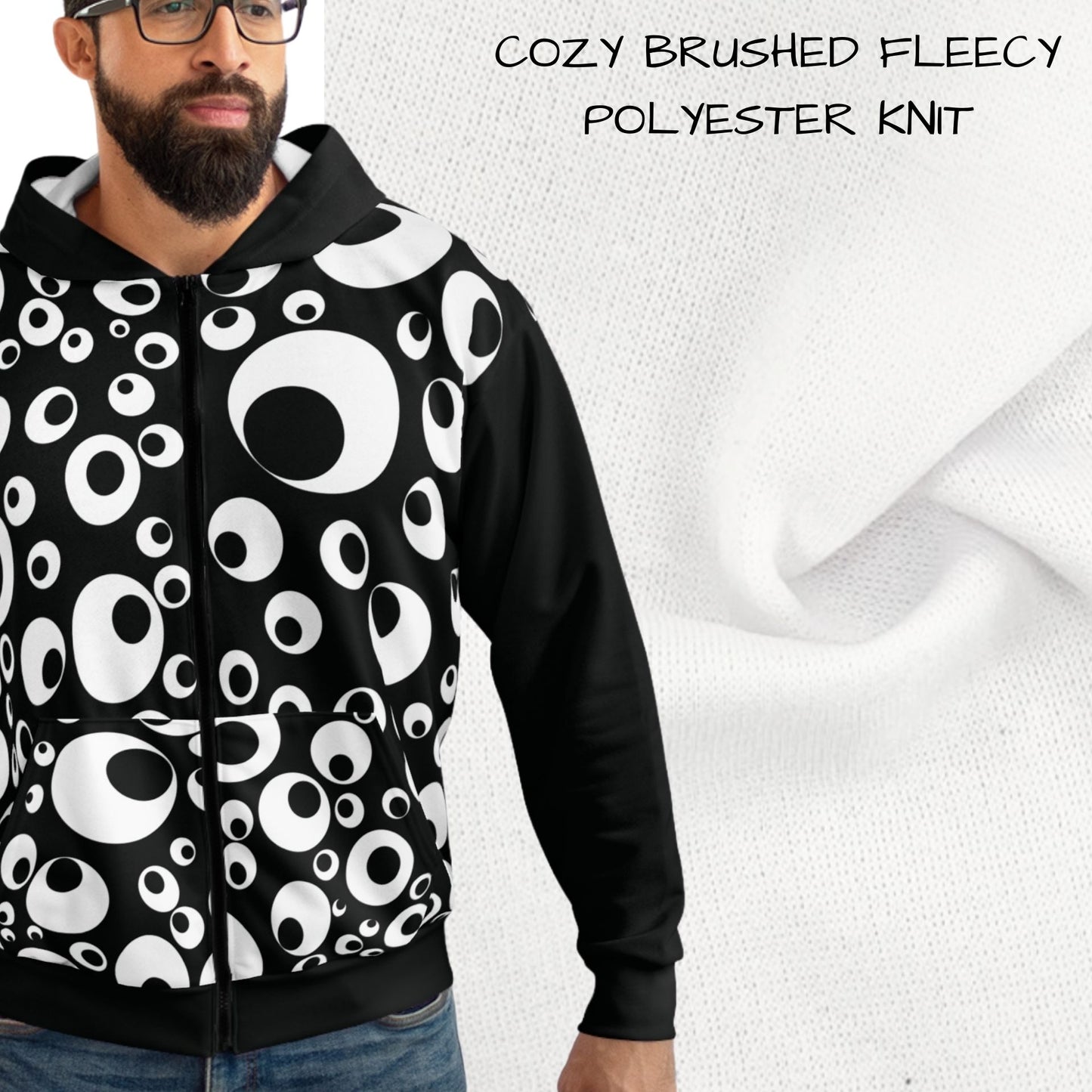 Googly Eyes Everywhere Hoodie
