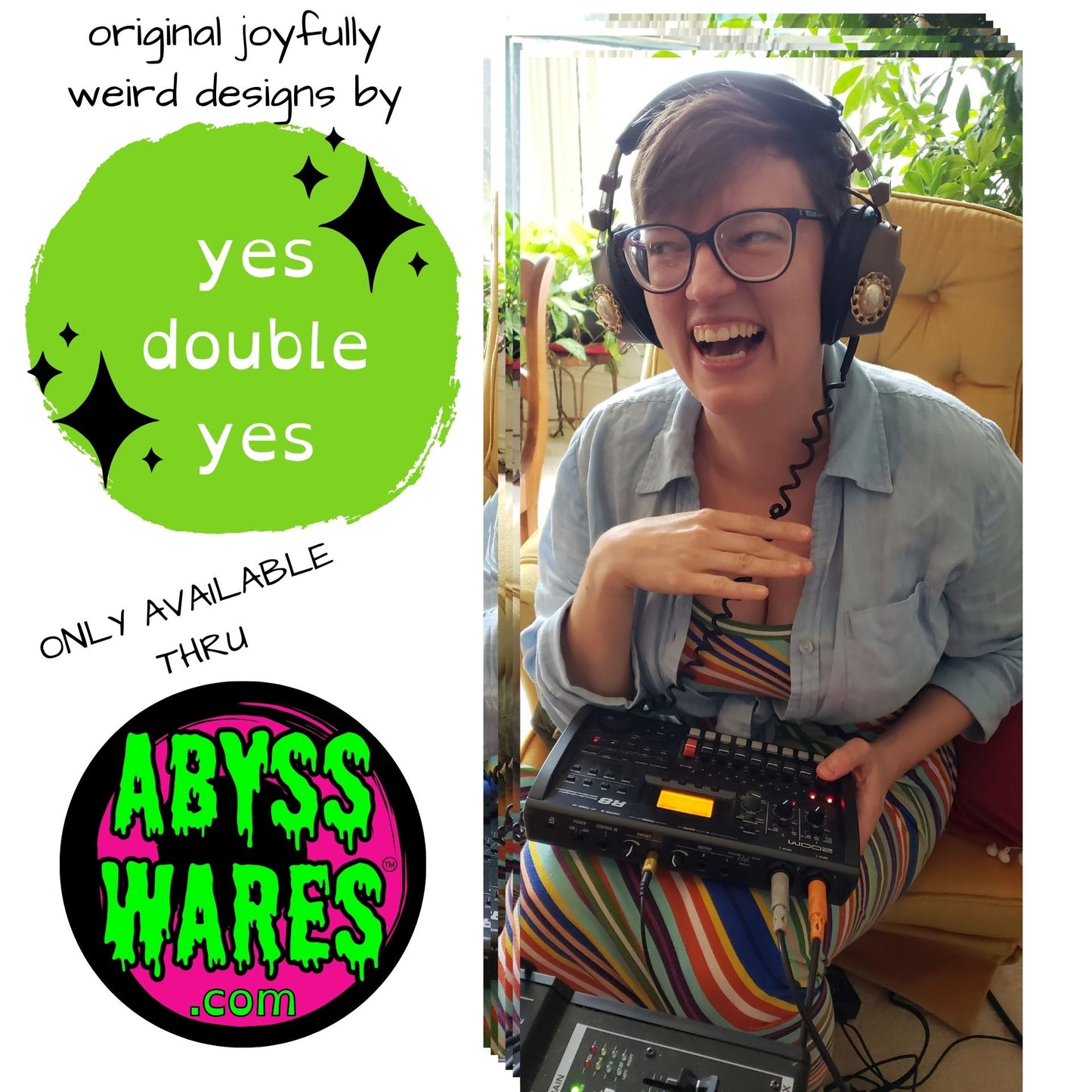 Rainbow Patootie Bikini Bottom Briefs