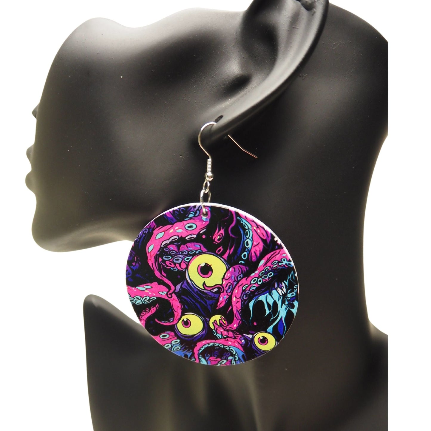 The Shoggy Earrings! anime tentacle eyeball earring dangles