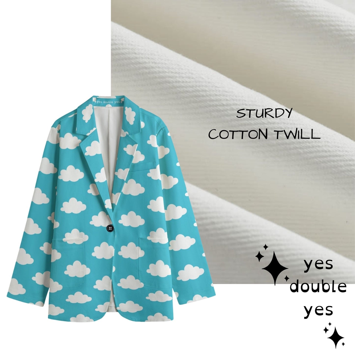 Cloudy Heaven Blazer