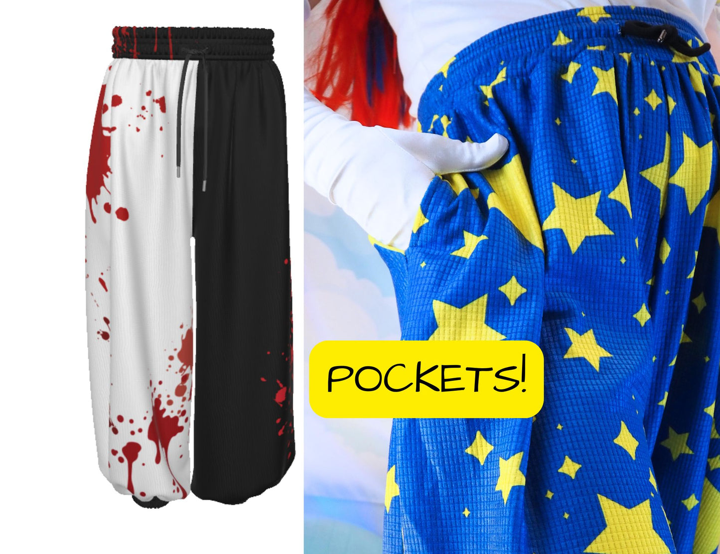 Terrifying Horror Clown Pants