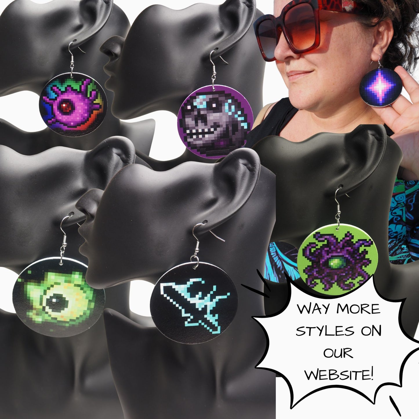 Cthulhu's Rules Earrrings