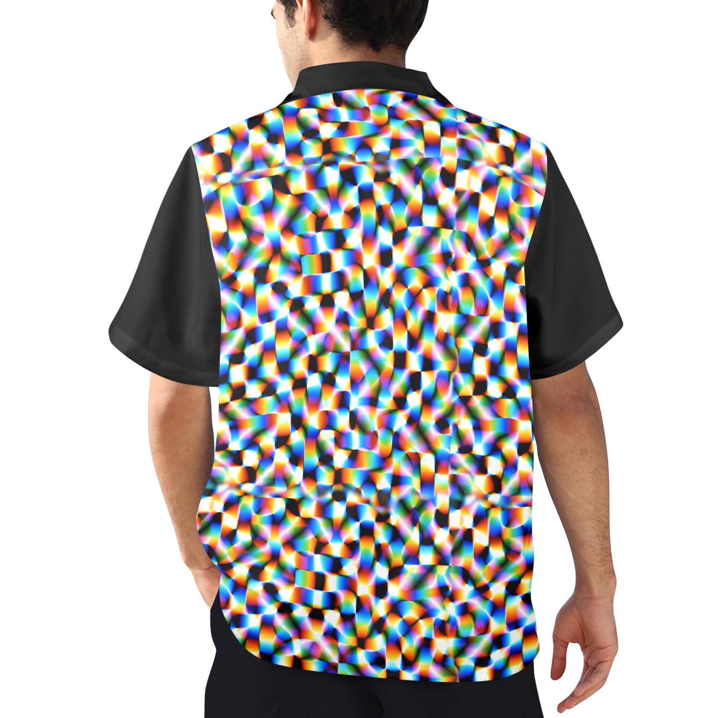Checker Hacker Guys' Button Up