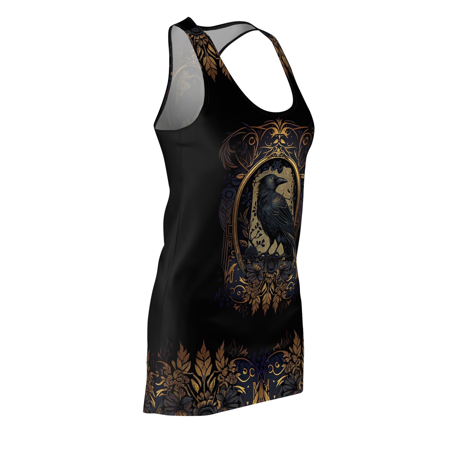 Golden Raven Guardian Tank Dress