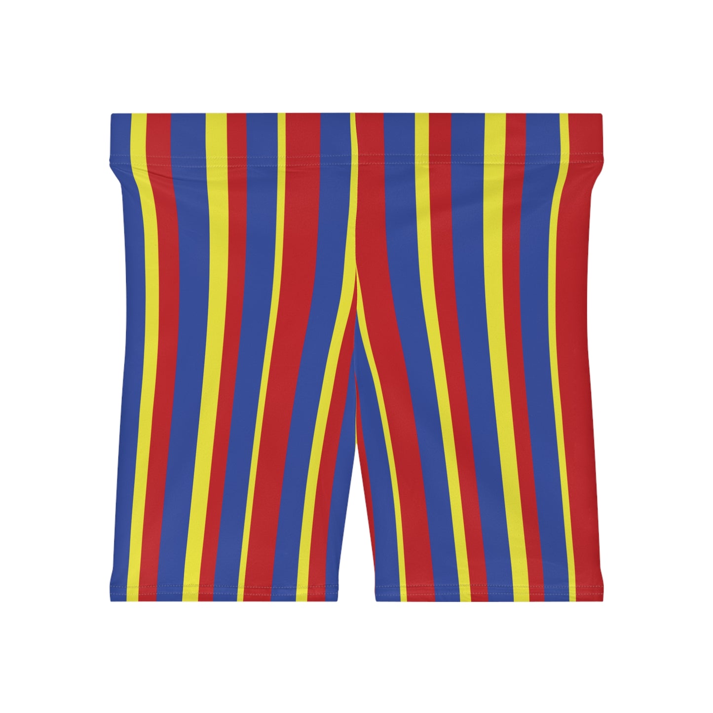 Clown Stripes Bike Shorts
