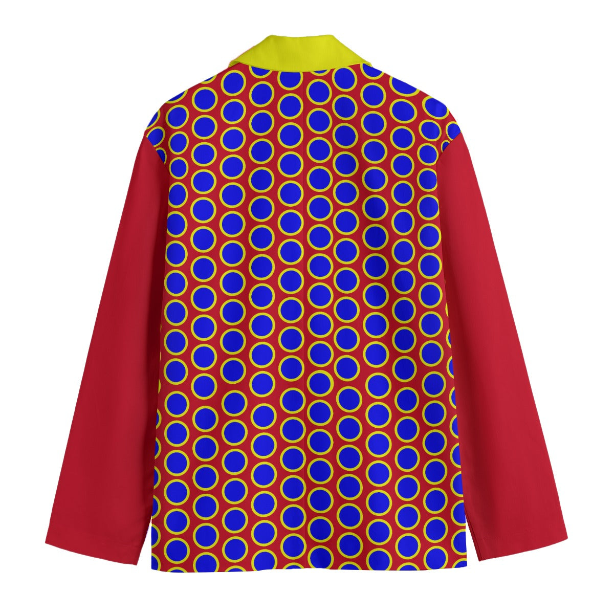 Clown Dot Blazer Cotton Sport Coat Clowncore Formal Jacket