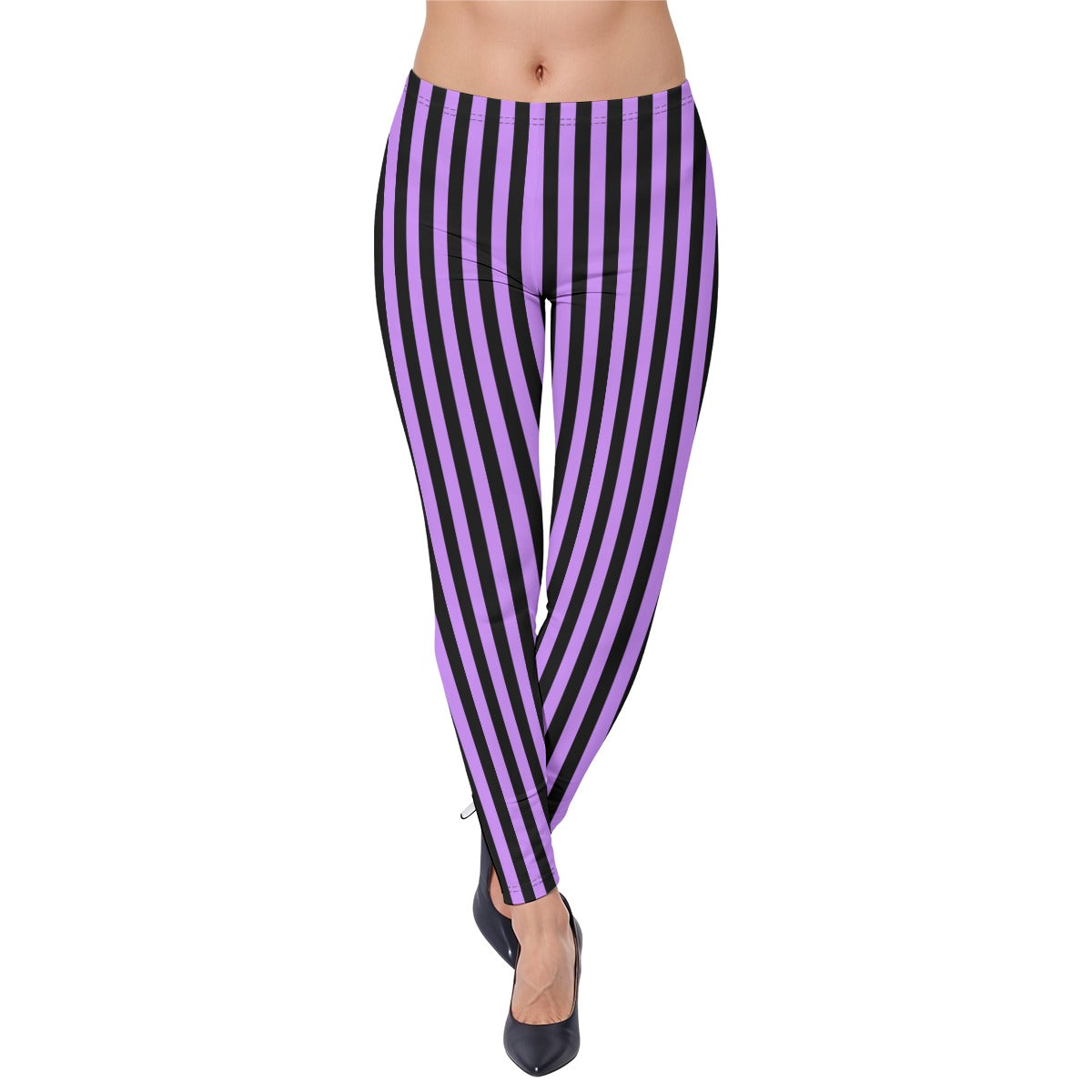 Amethyst Circus Stripe Leggings