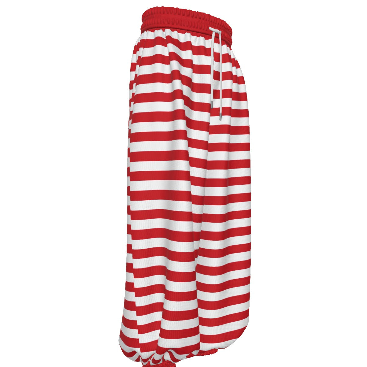 Rot-weiße Elfenstreifen-Pantaloons