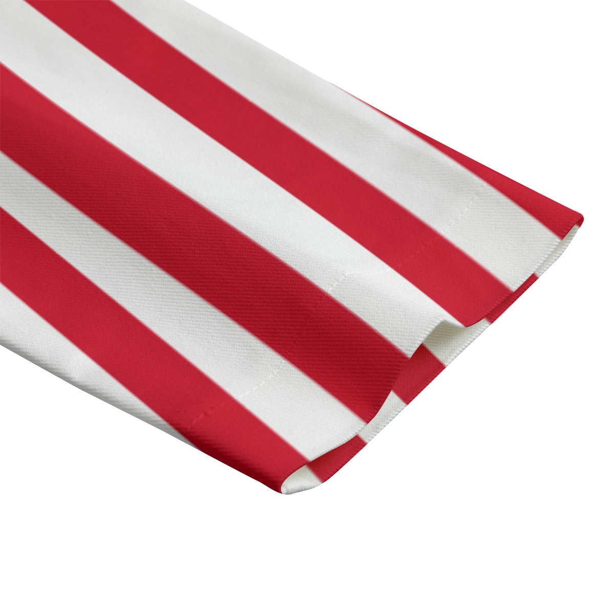 Ringelmeister Herren-Clownanzug, rot-weiß gestreift