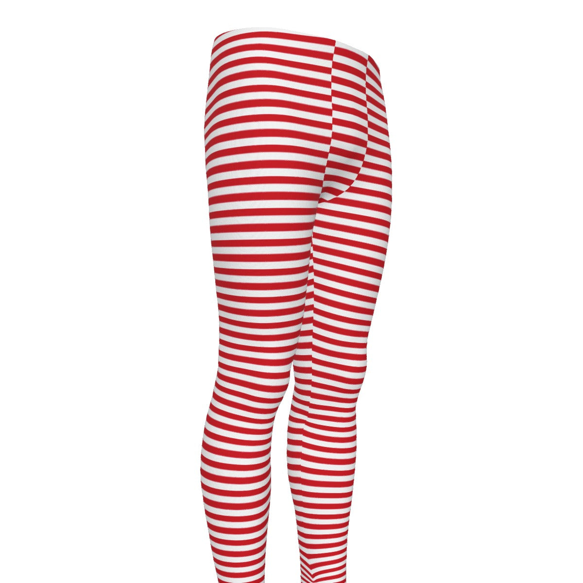 Ruby Snow Stripe Mens Elf Clown Hose