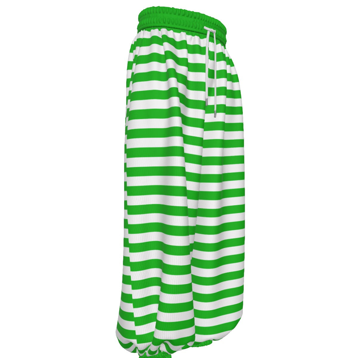 Grün-Weiße Elfenstreifen-Pantaloons