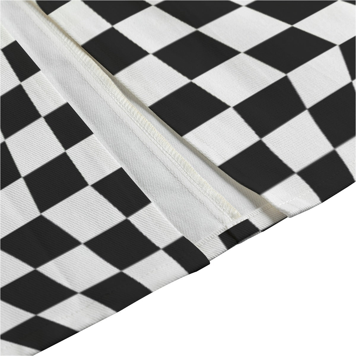 Chromatrip Checker Maxi Skirt