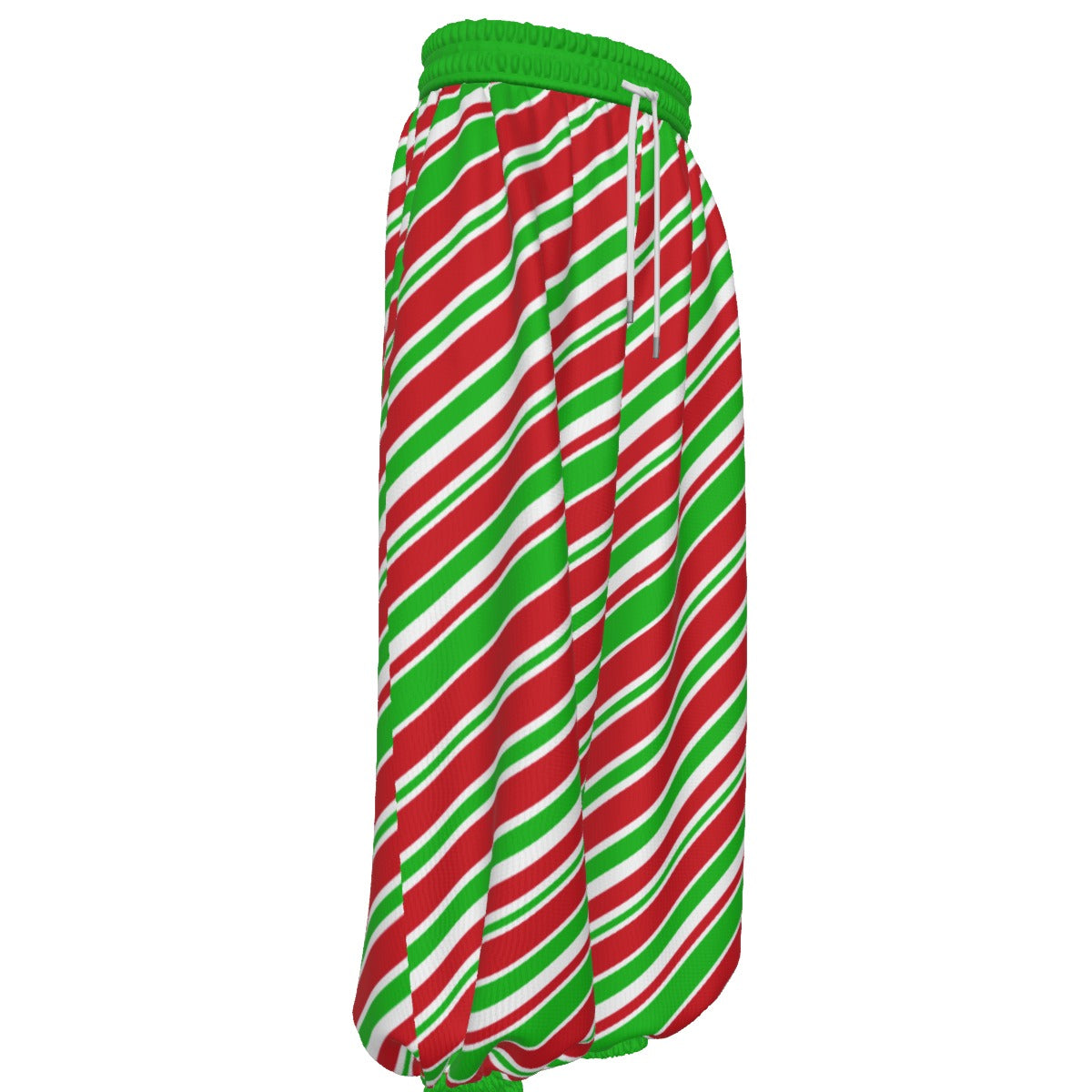 Christmas Spearmint Stripe Clown Pants
