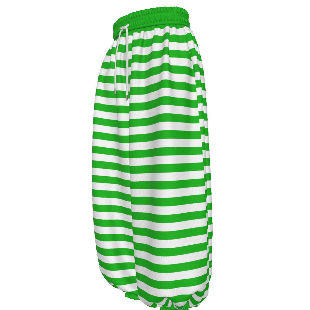 Grün-Weiße Elfenstreifen-Pantaloons