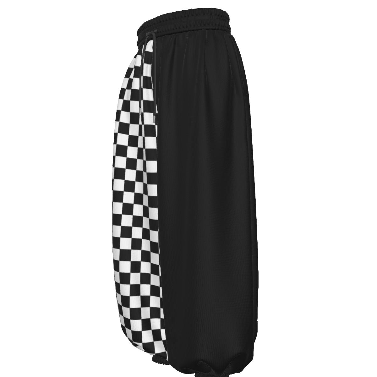 Pierrot Checker Split Jester Clown Pants
