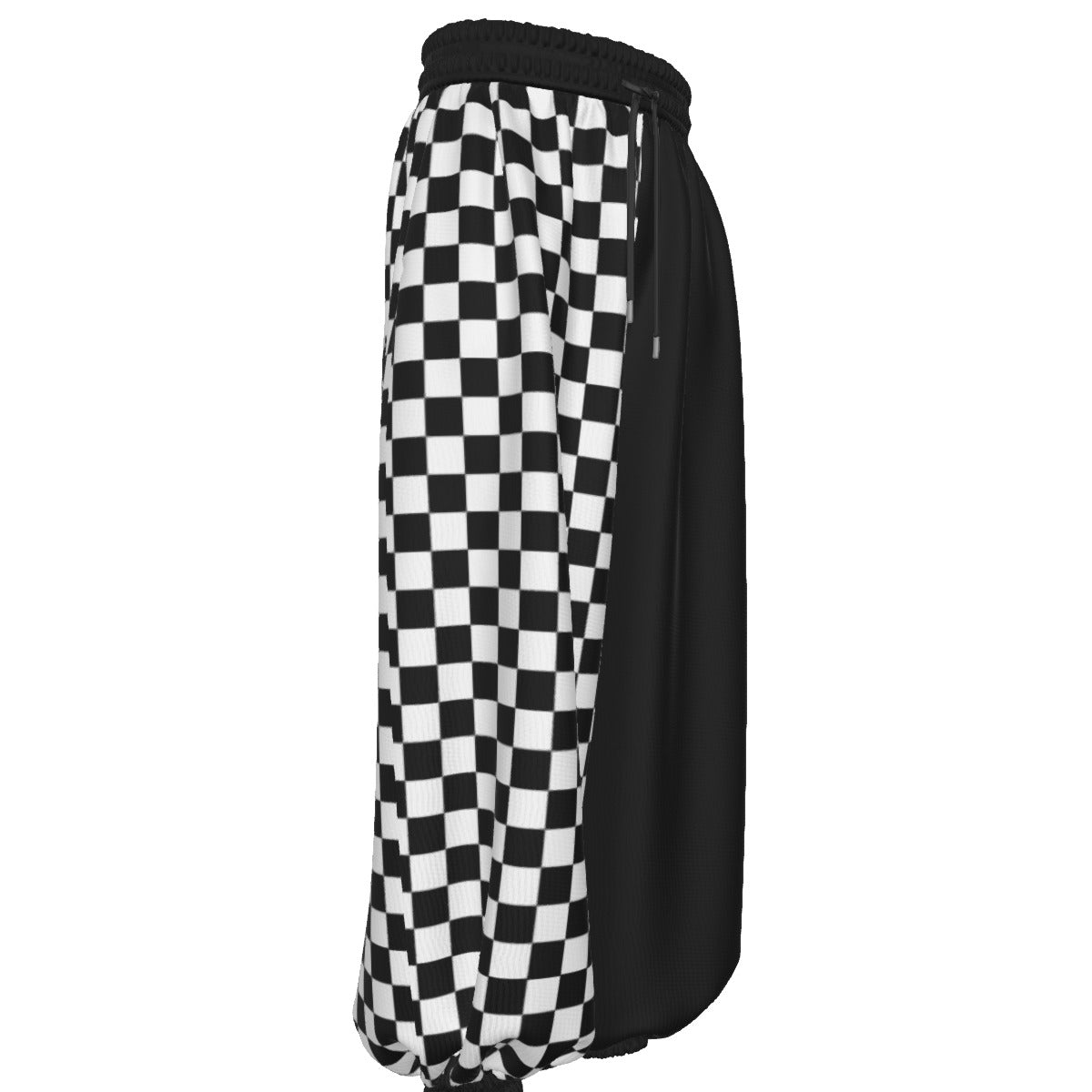 Pierrot Checker Split Jester Clown Pants