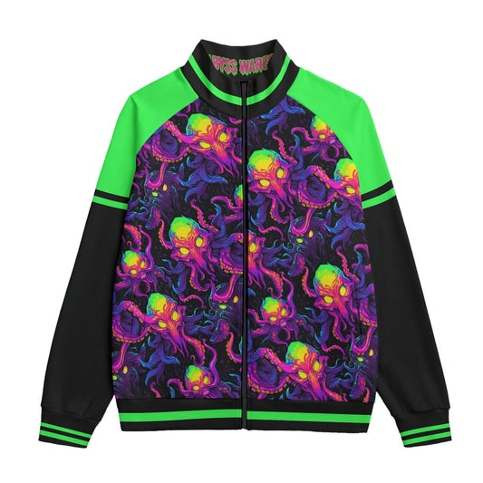 Alien Masters Racing Jacket Cyber Punk Zip-Up Sweater