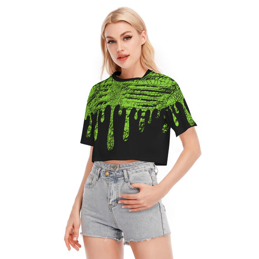 Drippy Lizardfolk Crop Top