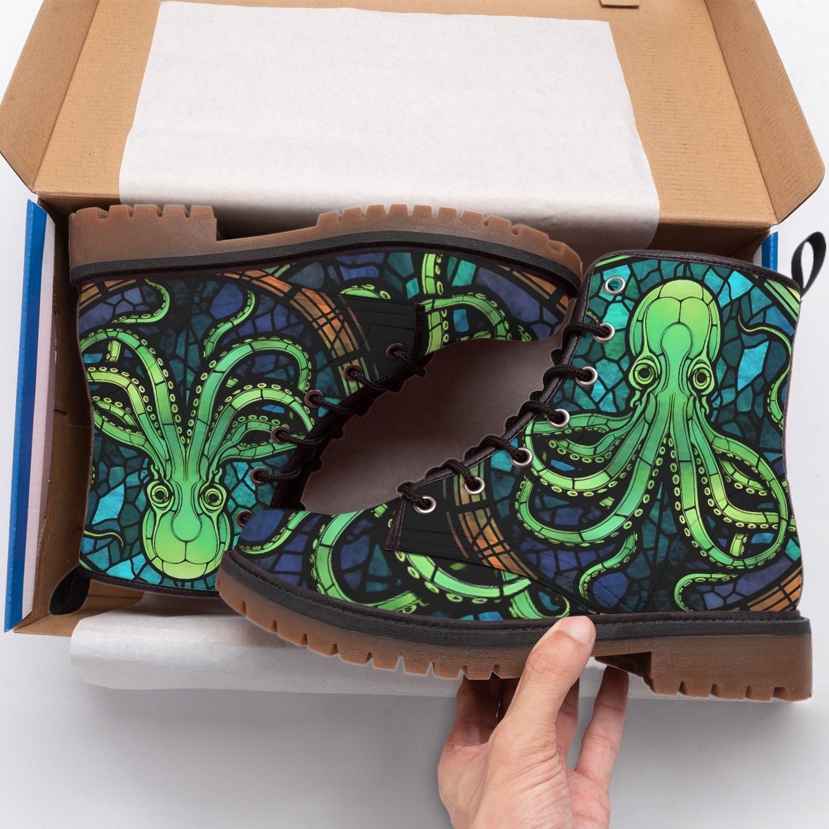 Church of Cthulhu Combat Boots