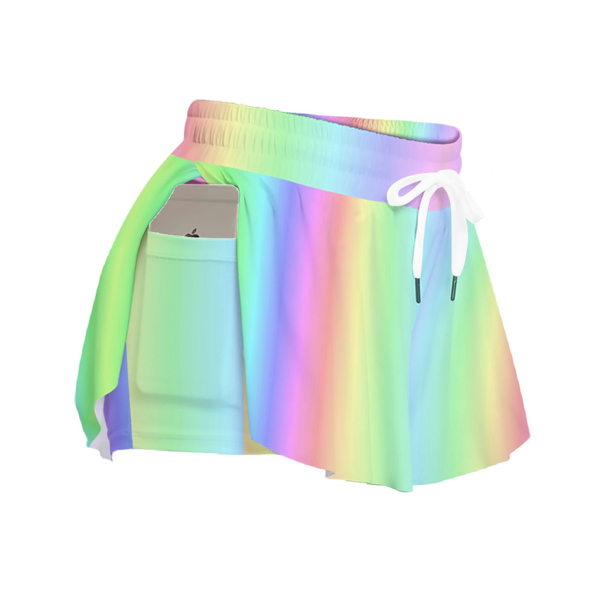 Gentle Rainbow Womens Skort