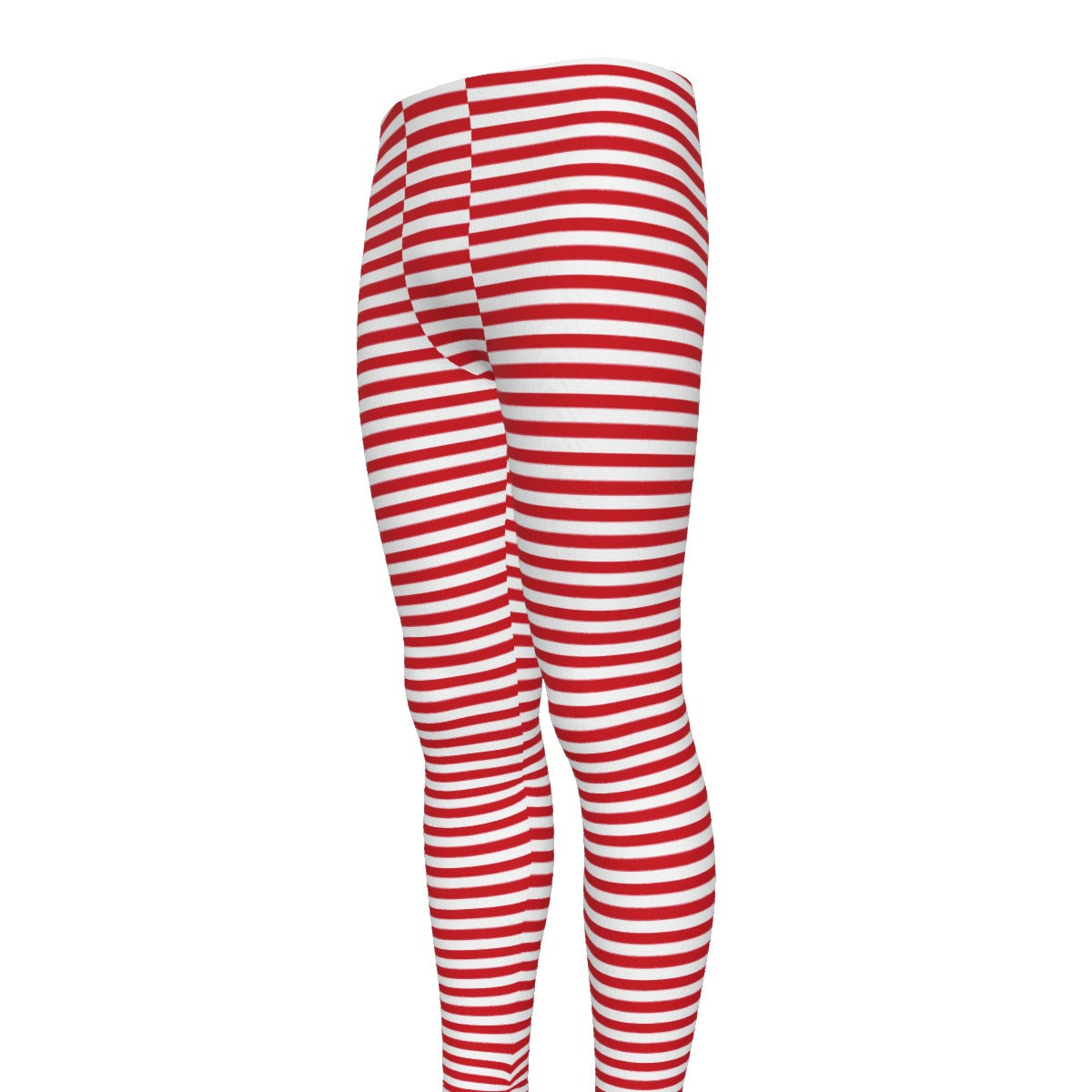 Ruby Snow Stripe Mens Elf Clown Hose