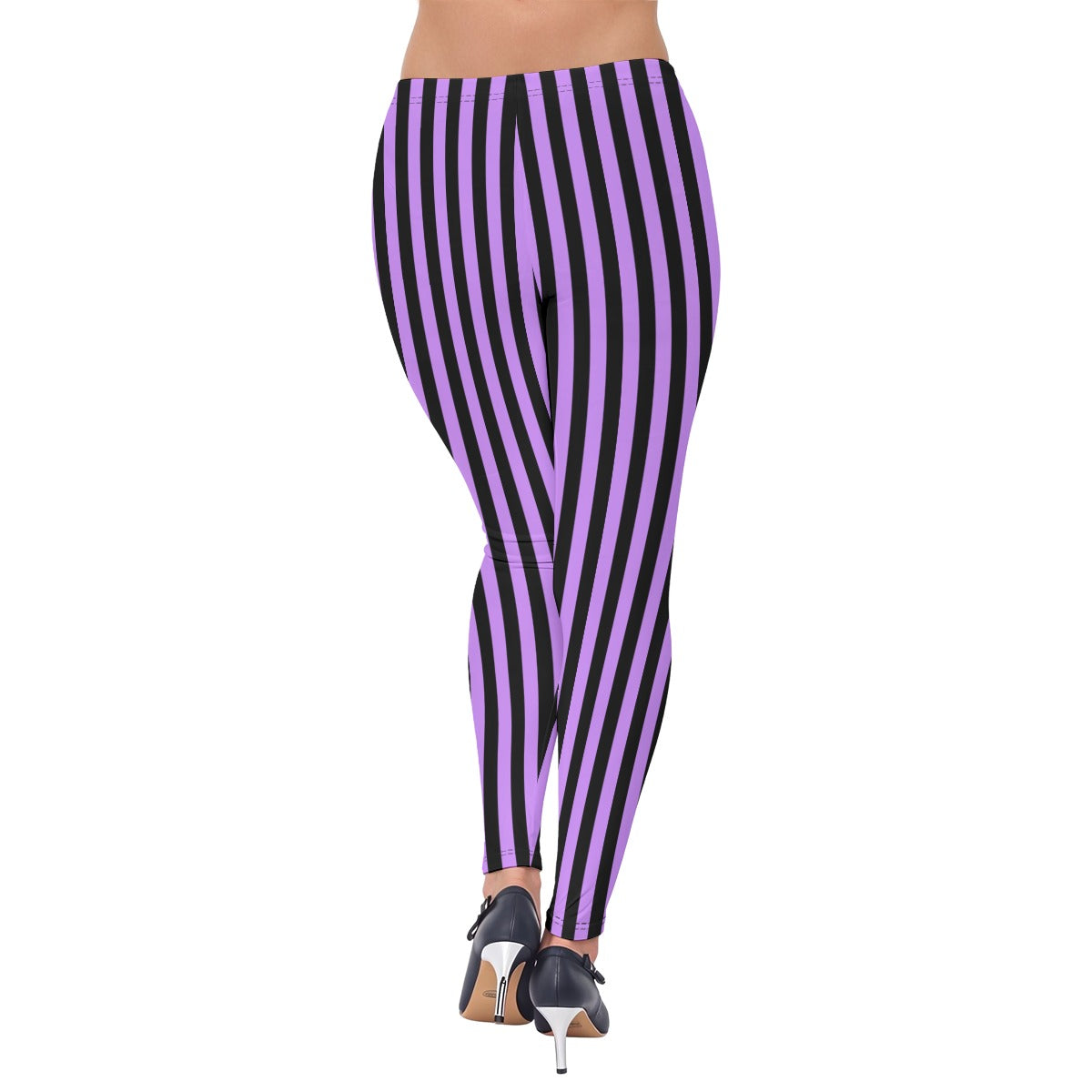 Amethyst Circus Stripe Leggings