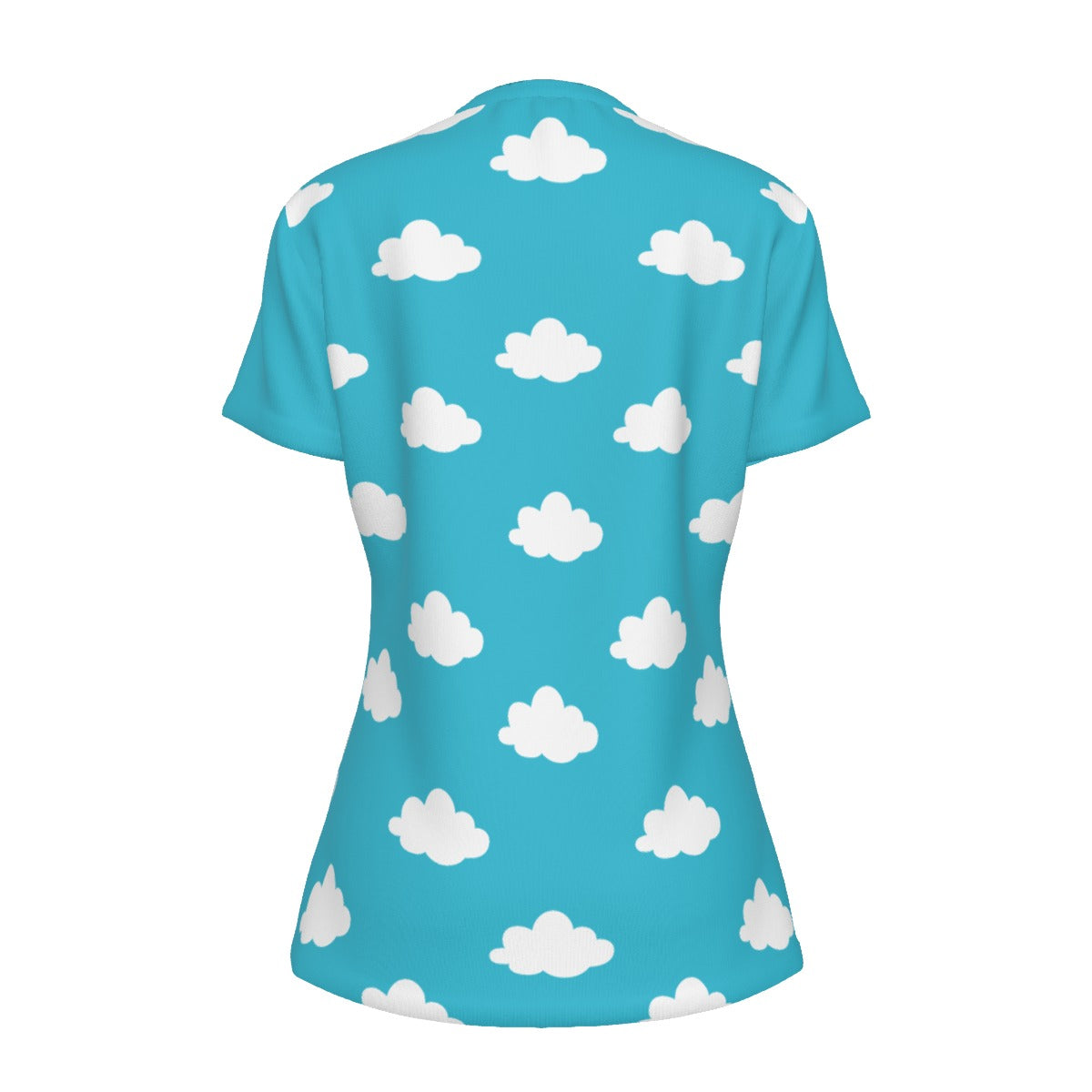 Silly Sun Clouds n Rainbows Femme-Cut Tee