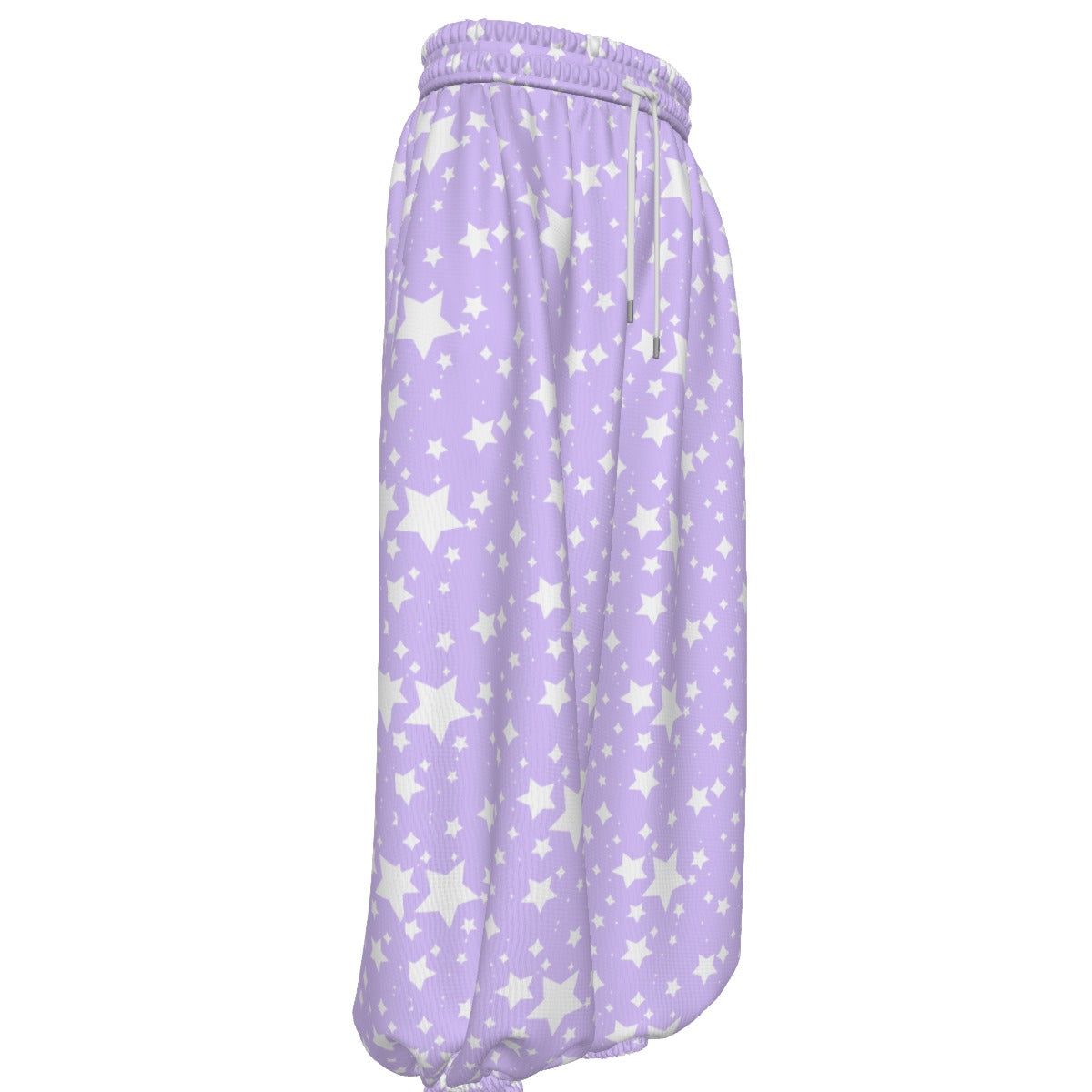 Yume Lavender Stardust Baggy Clown Pants
