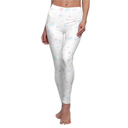 Pastel Stardust Yoga Tights