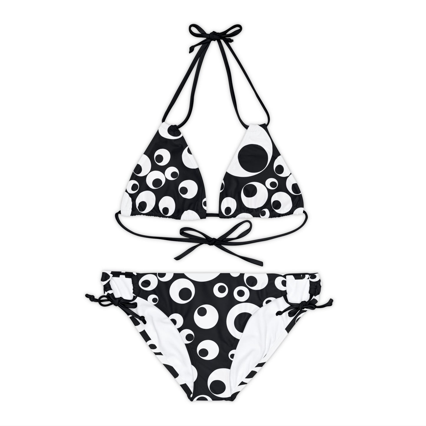 Googly Eyes Goth Bikini Two-piece