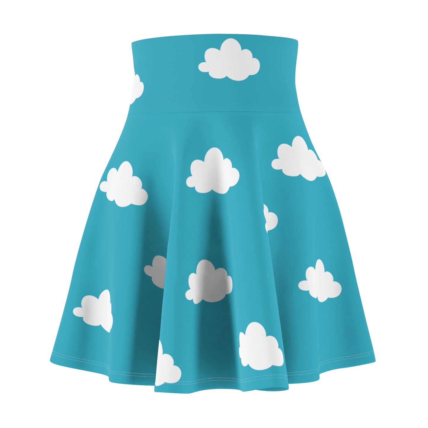 Cloudy Heaven Skater Skirt