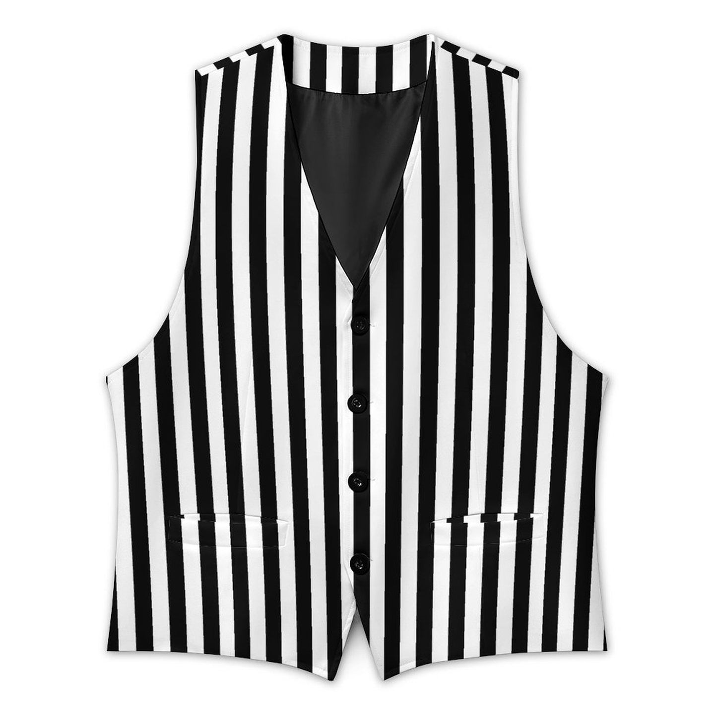 Pierrot-Streifen-Jester-Herrenweste