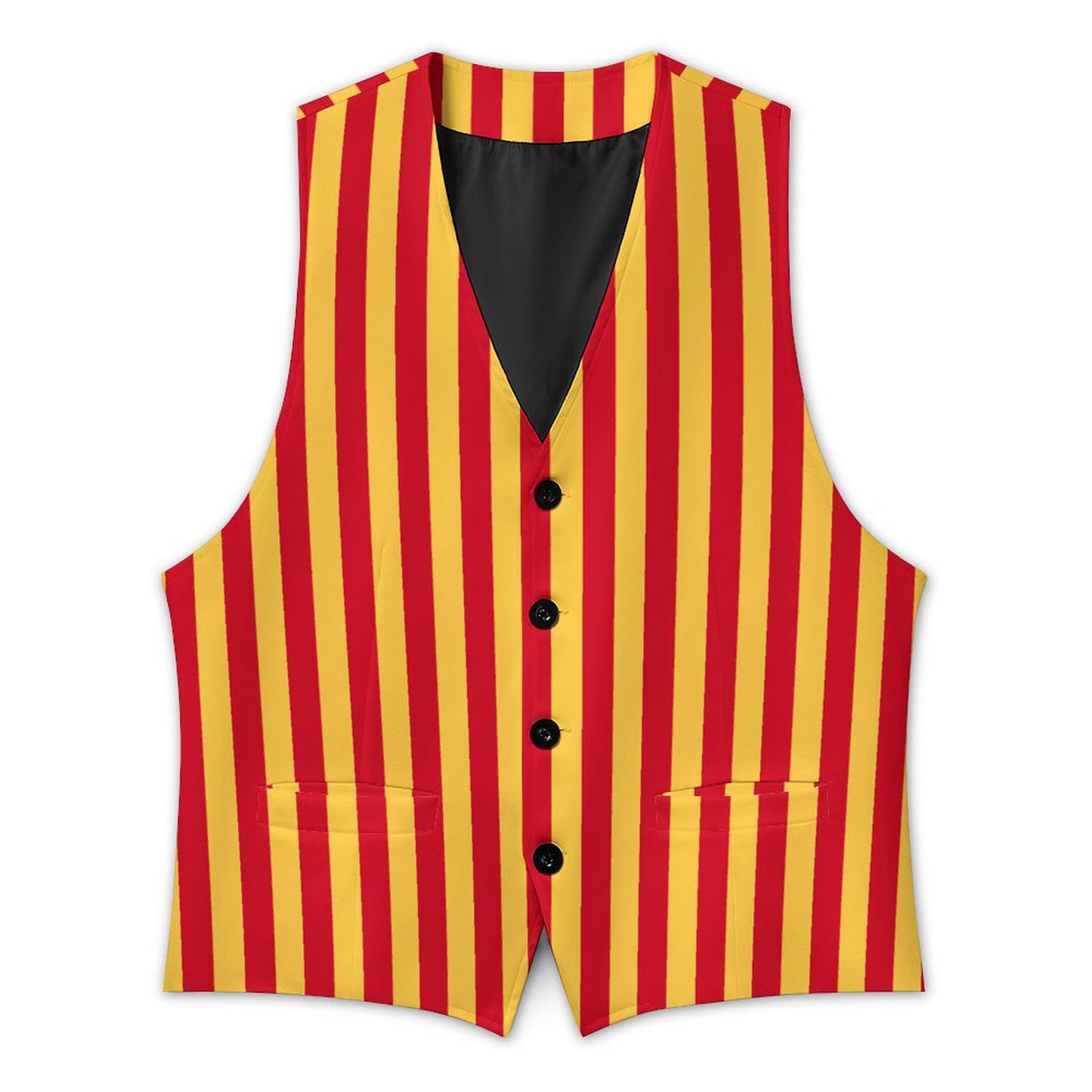 Elegante Herren-Anzugweste mit Sonnenstreifen