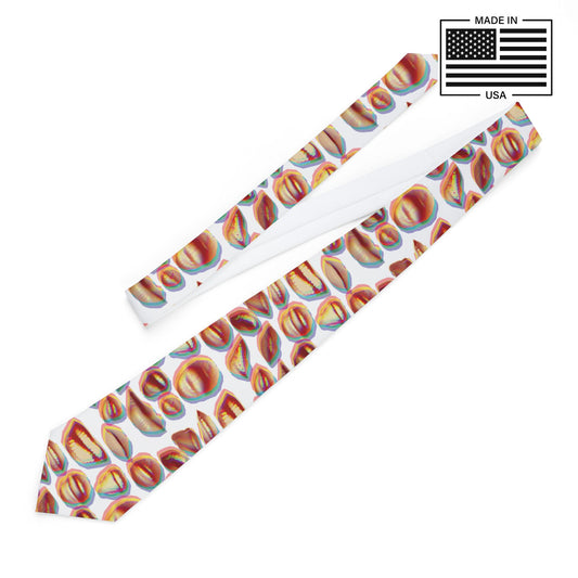 Mouthy Glitch Weirdcore Necktie
