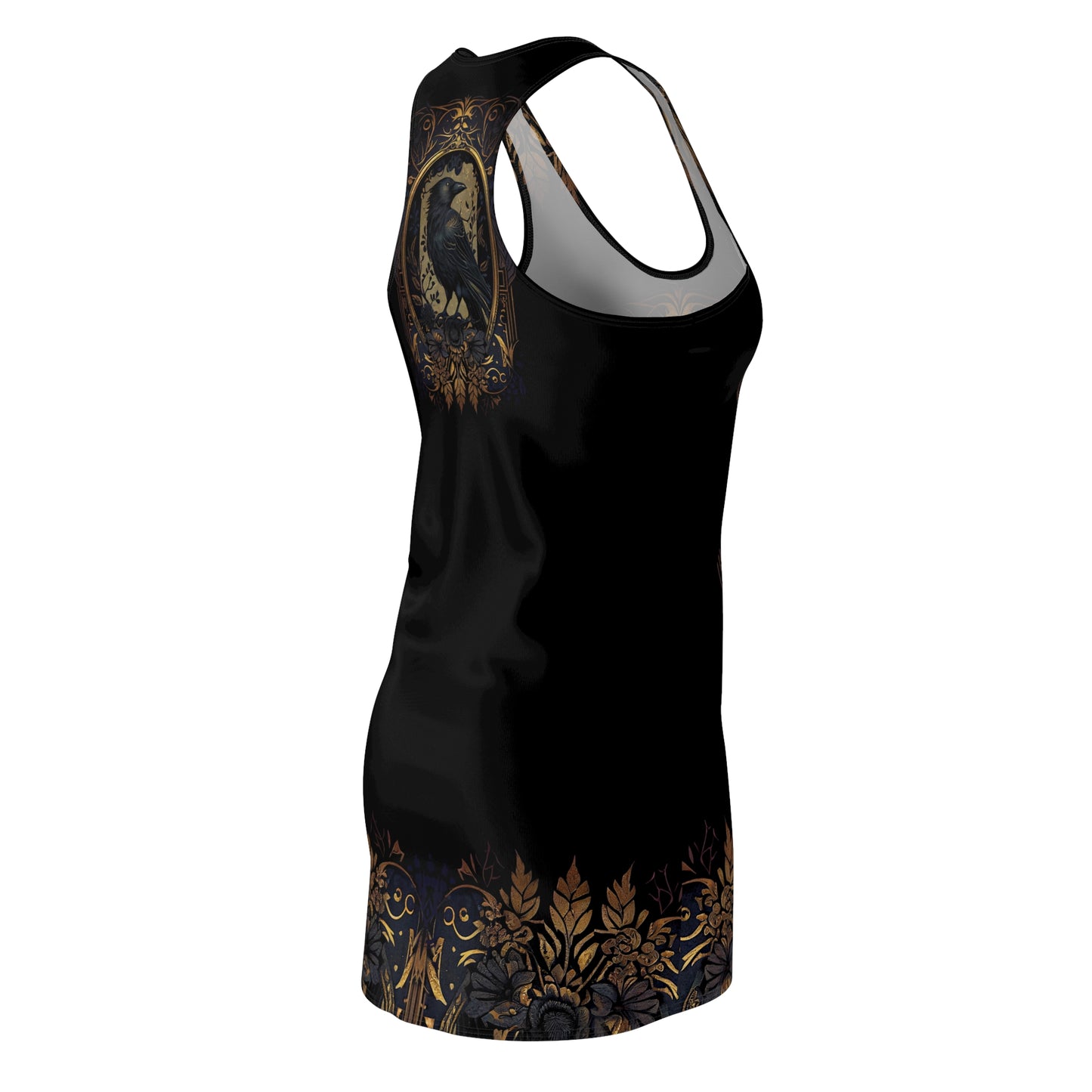 Golden Raven Guardian Tank Dress