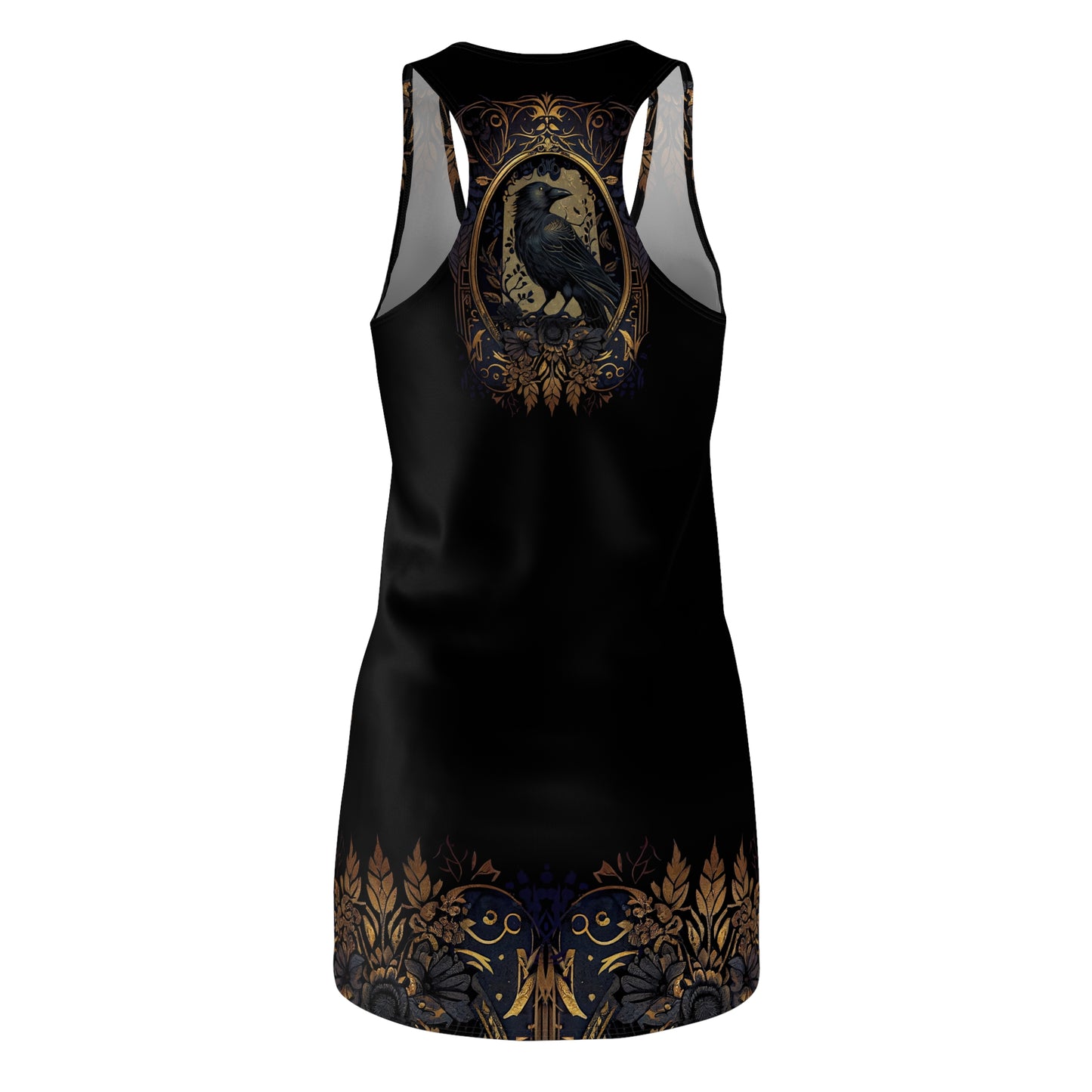 Golden Raven Guardian Tank Dress
