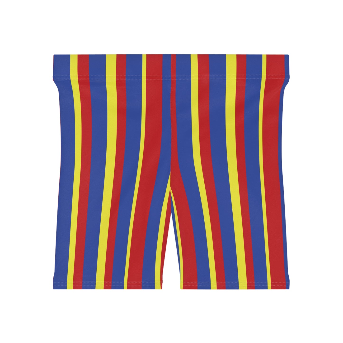 Clown Stripes Bike Shorts