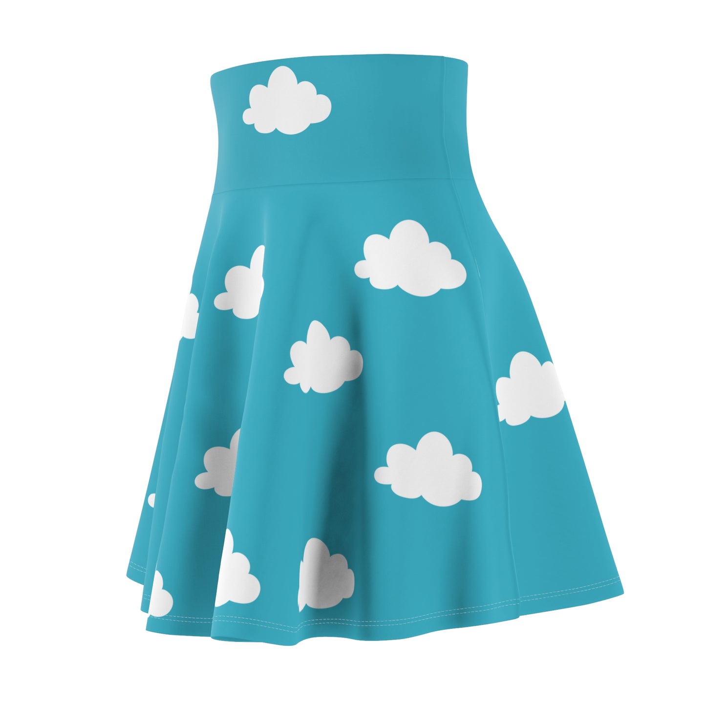 Cloudy Heaven Skater Skirt