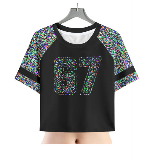 67 Brainrot Crop Top