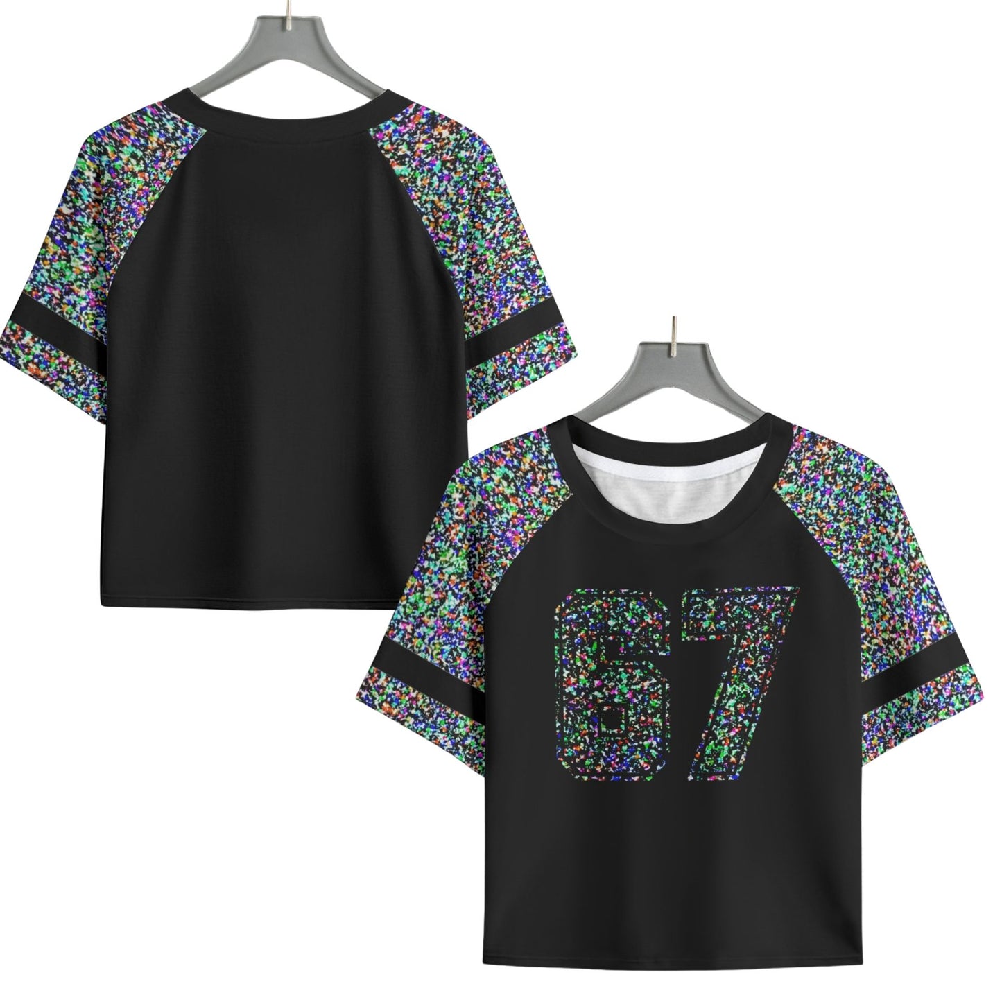 67 Brainrot Crop Top