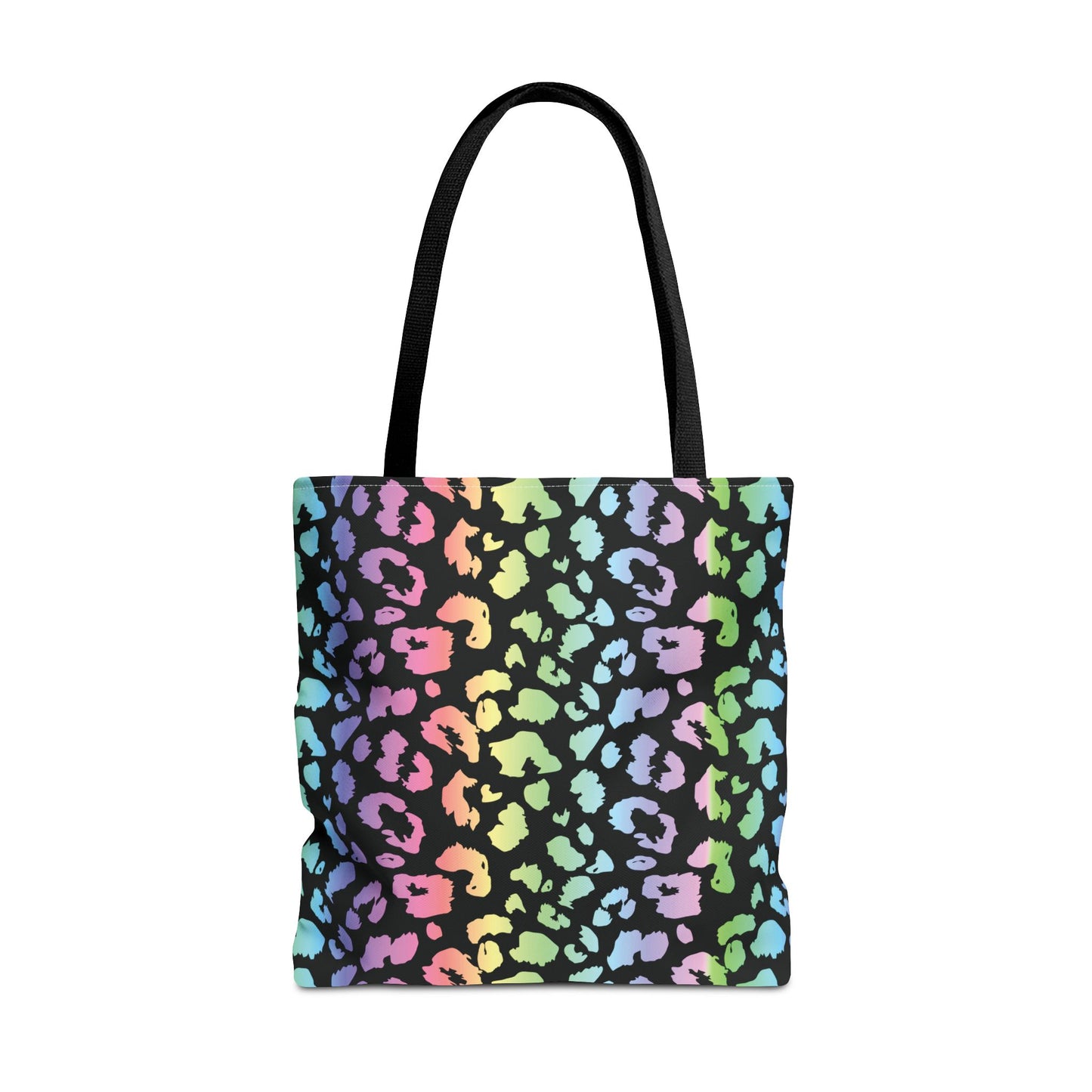 Rainbow Leopard Tote Bag