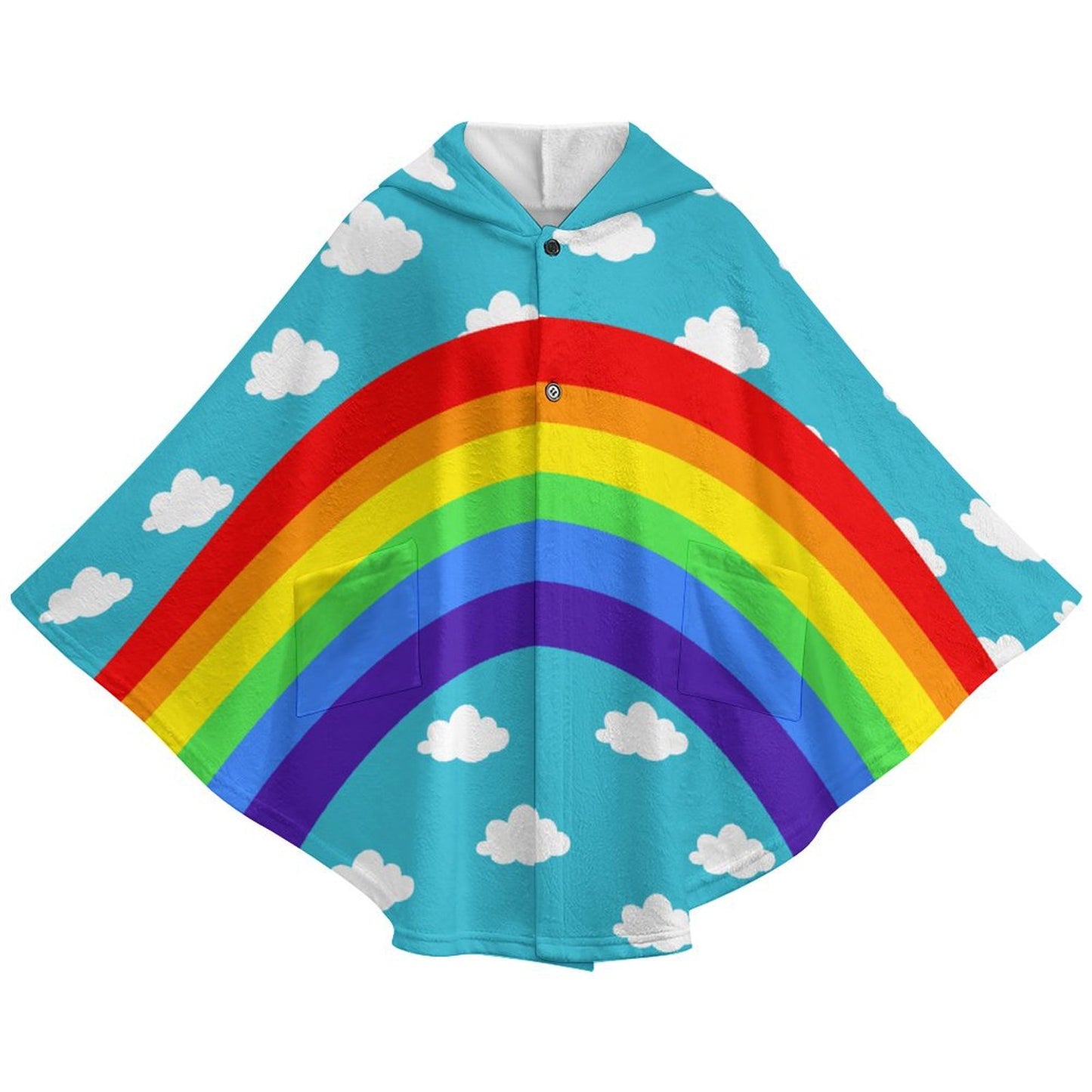 Clouds n Rainbows Cuddle Cloak